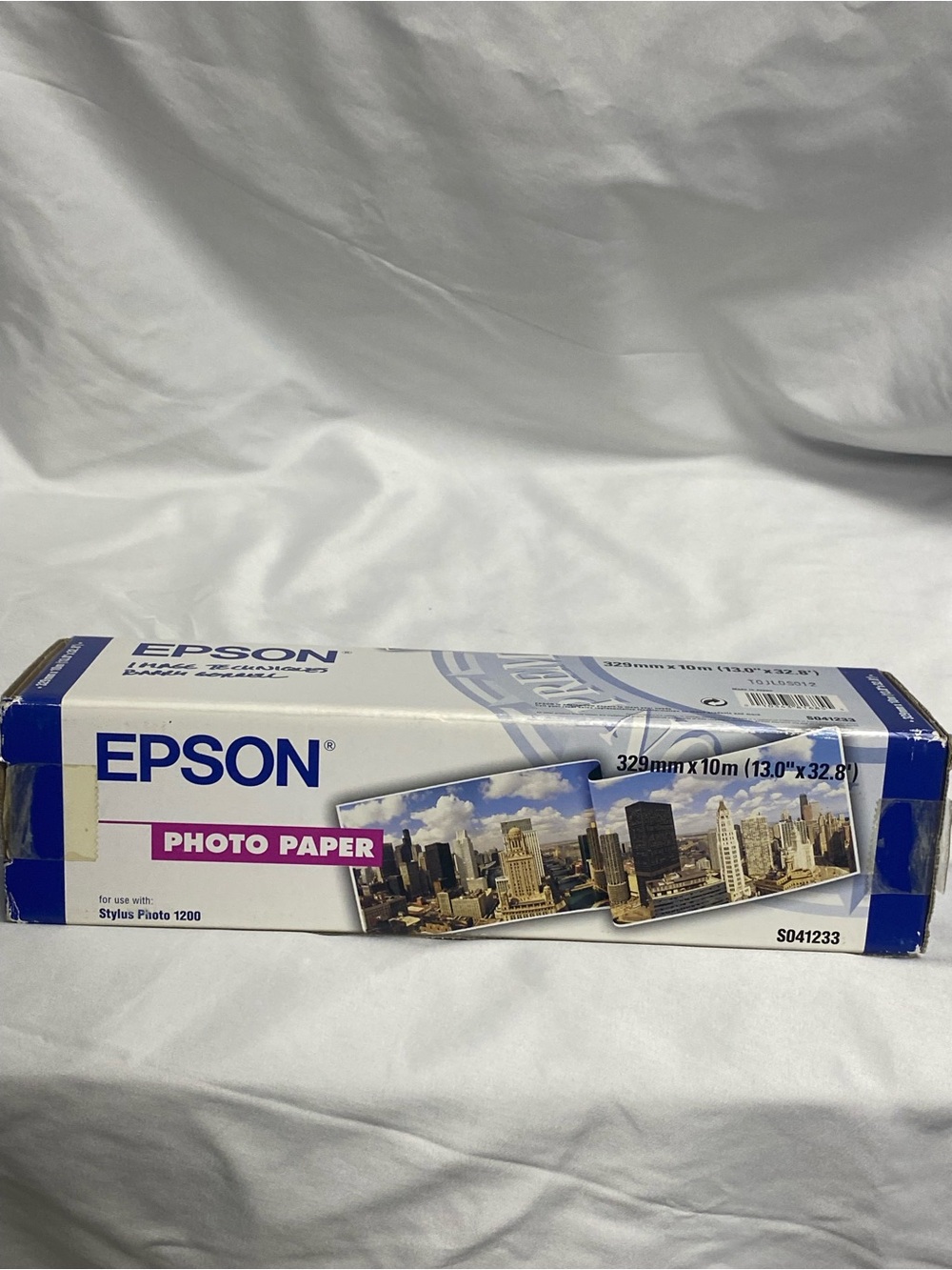 Vintage Epson Photo Paper Stylus Photo 1200 329mm*10m New Old Stock Sealed Box